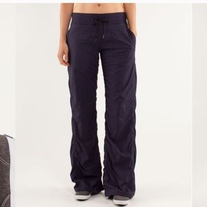 EUC Lululemon black size 2 studio unlined pants